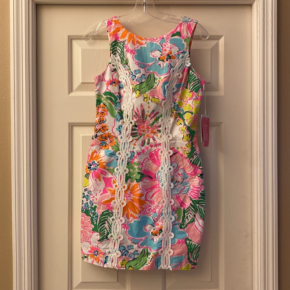 Lilly Pulitzer Nosey Posey dress, 4, NWT - Picture 2 of 12